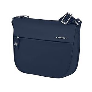 Samsonite Move 4.0 - schoudertas uitbreidbaar, 28 cm, 6,5/7,98 L, blauw (Dark Blue), donkerblauw, Schultertasche erweiterbar, Messenger Bags
