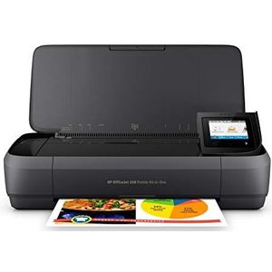 HP Officejet 250 mobiele multifunctionele printer (printer, scanner, kopieerapparaat, WLAN, HP ePrint, Wifi Direct, USB, 4800 x 1200 dpi (zwart)