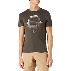 Teddy Smith T- Cars MC T-shirt, kaki Beluga, S Heren