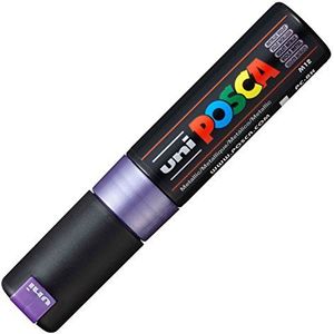 uni-ball 182688 - POSCA marker met brede wigpunt, violet metallic