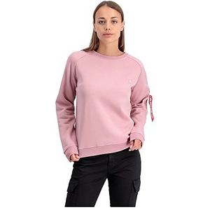 ALPHA INDUSTRIES X-fit Sweater Os Wmn Damesjas, Zilver Roze, XL