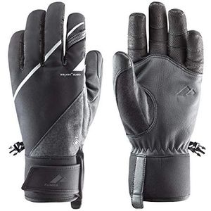 Zanier Unisex – volwassenen 41040-2010-9 handschoenen, zwart, wit, 9