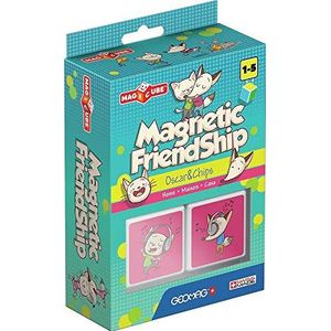 Geomag Magicube Magnetic Friendship Home met 2 dobbelstenen