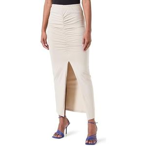 ONLY - Ruching Skirt Jrs - Jersey Rok - Zilver