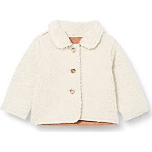Noppies Baby Baby-meisjesjack omkeerbaar Lucena gebreid jack, boter cream-P959, 56