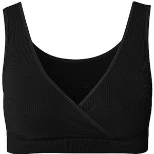 Noppies Gayla Nursing Rib Cross Top zonder naden, Black - P090, XL/XXL