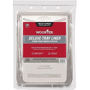 Wooster Brush BR496-11 Deluxe dienblad, verpakking van 12, 28 cm, transparant