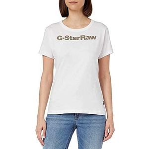 G-STAR RAW Dames GS gr Slim R T WMF, Wit (White D23942-336-110), XXS, wit (White D23942-336-110), XXS