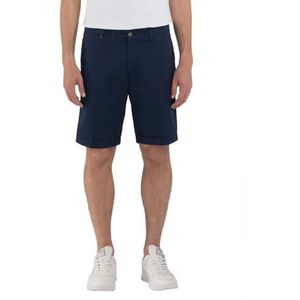 Replay Chino shorts voor heren, slimfit, 087, blauw, 29W