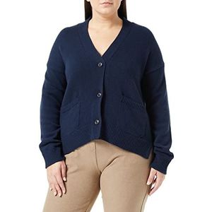 Seidensticker Dames 531335 gebreide jas, donkerblauw, S