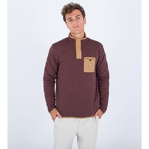 Middleton Gewatteerde 1/4 Zip Snap Fleece
