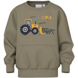 NAME IT - NMMVUGO LS NREG - Sweatshirt - Bruin - Jongens
