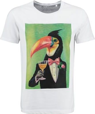Key Largo - Shirt 'HORNBILL' - Lichtgroen - T-shirt
