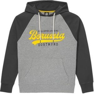 Borussia Dortmund BVB Explorer Hoodie Grey - Ballspielclub Hoodie uit de Explorer-collectie Gr. 3XL, antraciet, 3XL