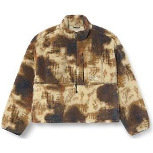 THE NORTH FACE Dames Extreme Pile 2 sweatshirt, Gravel TNF Bleach Dye P, L