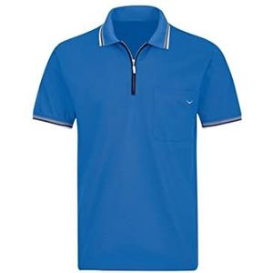 Trigema Poloshirt voor heren, blauw (elektric-blue 048), XL