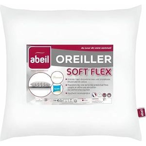 Abeil Premium hoofdkussen Aerelle® Soft Flex percale katoen 60 x 60 cm
