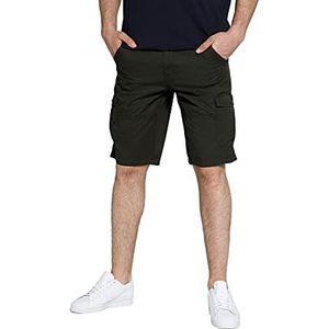 STHUGE Cargo Bermuda, 6 zakken, tot maat 72 798364, Utility Green, 46W x 34L