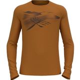 Odlo Ascent 365 Merino 200 shirt met lange mouwen met sporenmotief XL