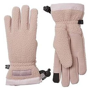 SEALSKINZ Hoveton Waterdichte handschoen van sherpafleece voor koud weer voor dames, roze, M