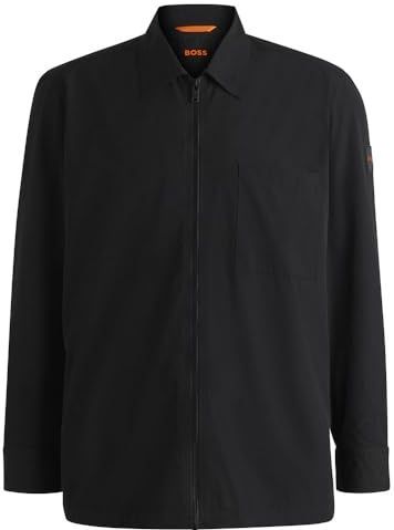 Boss - Labizzy M - Overhemd - Waterafstotend - Lange Mouwen - Oversized Pasvorm