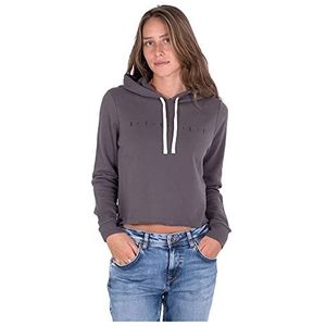Hurley W Sapphire Palm Cut Off Hoodie Dames