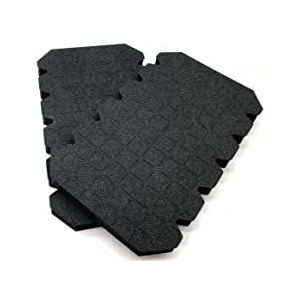 Paul H. Kübler Bekleidungswerk Kniebeschermers Multinorm (paar), zwart, 5XL