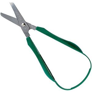 Peta Easi-Grip linkerschaar (45 mm afgerond mes) Geweldig voor kinderen, kinderen, ouderen, gehandicapte schaar om te leren knippen. Zelfopenend, gemakkelijke grip, niet-vermoeidheid.
