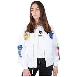 Alpha Industries MA-1 TT OS Voyager Bomber Jacket voor dames White