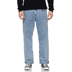Calvin Klein Jeans Heren 90s Straight Jeans, Denim Medium, Blauw