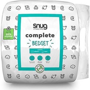 Snug Complete Bed Set - 10,5 TOG Eenpersoons Dekbed en Kussenset Bundel Ideaal voor alle seizoenen met een dekbed en een kussen - Eenpersoons