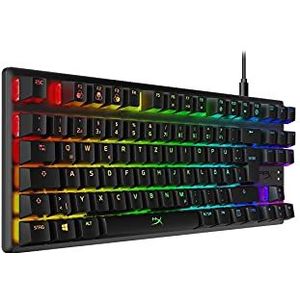 HyperX, USB-A, Alloy Origins Core – RGB mechanisch gamingtoetsenbord, Tenkeyless, HyperX Red Switches (DE lay-out)