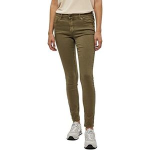 Desires Dames Lola kledingstuk Dye Midwaist broek, Zeemeermin Groen, 26W (Regular)