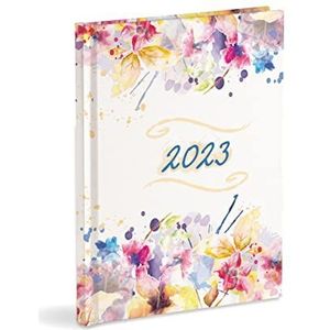 Agenda organizer 2023, januari-december 2023, hardcover, wekelijks 17 x 24 cm