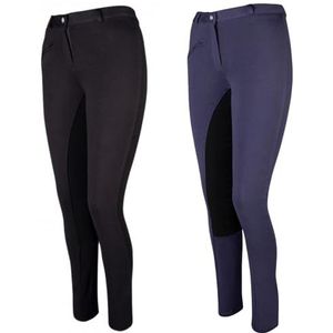PFIFF Heren 744515 broek, blauw-zwart, 54 EU