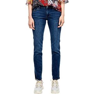 s.Oliver Dames Slim Jeans, blauw (Blue Denim Stretch 55z5), 44W x 32L