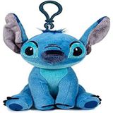 Lilo & Stitch Plush Toy Stitch Angel Leroy Red met geluid, 20 cm, Super Soft Quality (blauw)