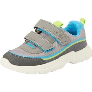 Superfit Rush sneakers voor jongens, Grijs turquoise 2000, 31 EU Breed