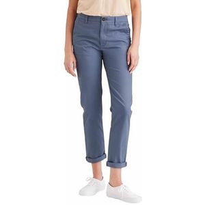Dockers Weekend Slim Ankle Chino Broek Blauw 28 / Vrouw
