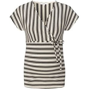 Noppies Dames Top Bowie Nursing T-shirt met korte mouwen, Black - P090, 34