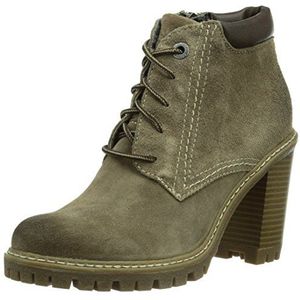 s.Oliver 25216 dames combat boots, Braun Pepper 324, 38 EU