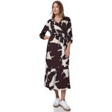 Street One Studio - Gedessineerde Maxi Jurk - Rood