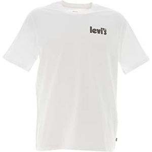 Levi's Ss Relaxed Fit Tee T-shirt Mannen, Poster White, XXL