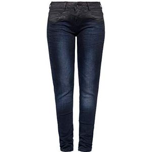 ATT Jeans Dames 5-pocket jeans | damesjeans | kleurverloop Zoe, donkerblauw, 34W x 31L