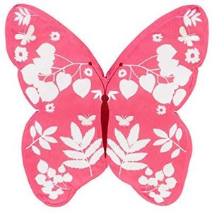 Catherine Lansfield Butterfly 3D Gevuld Kussen Roze