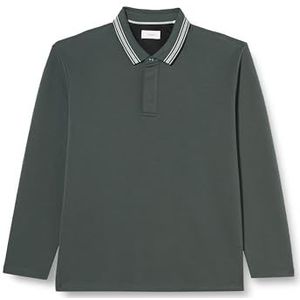 s.Oliver Sales GmbH & Co. KG/s.Oliver Poloshirt met lange mouwen voor heren, groen, XXL