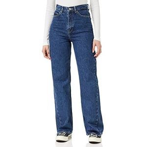 Dr. Denim Vrouwen Echo Spiral Cut Jeans, Boulder Dark Retro, 26/32, Boulder Donker Retro, 26W / 32L