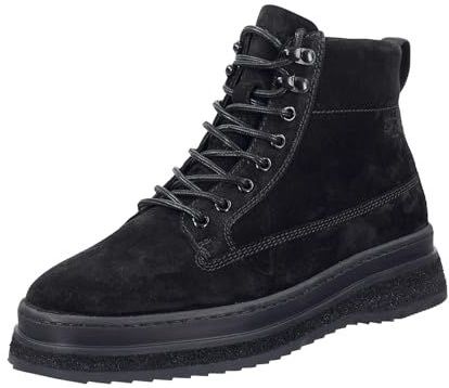 GANT - Veterboots - Zwart - Leer - Warm Gevoerd