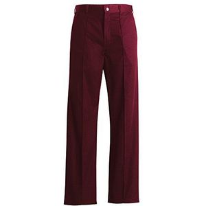 Alexandra STC-NM30BU-40T Essential Heren werkkleding Trouser, effen, lang, 65% polyester/35% katoen, maat: 40, bordeaux