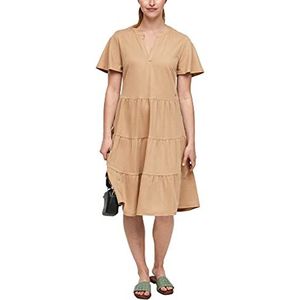 s.Oliver damesjurk, beige, 44